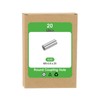 sourcing map M5x0.8mm Round Coupling Nuts, 20 Pcs 304 Stainless