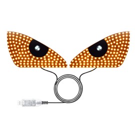 Car Eye Decorative Light,Led Windshield Light - Animated Dynamic Flexible Programmable Screen for Truck Automotive Vehicle Display Auto Lighting Effects