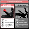 FETESNICE Mudguards Mountain Bike, Bicycle Mudguard - Effective Mudguard for