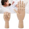 Wooden Hand Rotation Joint Professional Hand Model Various Shapes Wooden