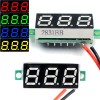 JacobsParts DC 4.5-30V 2-Wire Voltmeter 3-Digit LED Display Panel Volt