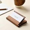 Hacoa Card Case-W Walnut H313-W