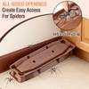 Spider Traps Indoor, 24 Pack Extra Sticky Brown Recluse Traps,