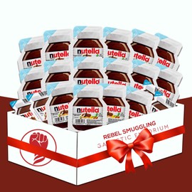 Mini Chocolate Hazelnut Cups, 20 Pack of 0.52oz Single Serve Gift Basket Care Package by Rebel Smuggling Galactic Emporium