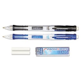 Paper Mate 34666PP 0.5mm Clearpoint® Mechanical Pencil Assorted 2 Pack With Lead Refill