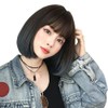 GAIBMAX - Pelucas para mujer cabello aspecto natural, pelucas para