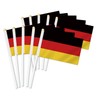 Pack of 25 Germany Handheld Flag, German Decor Hand Held