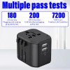 Unbranded 5 in 1 Universal Travel Adapter 10A Power Adapter