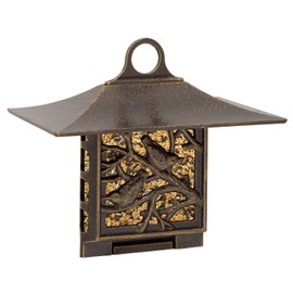 Whitehall Products Nuthatch Suet Feeder, French Bronze