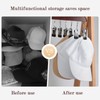 GdCosBao Hat Organizer, 2Pack Hangers Space Saving Hat Storage, Closet