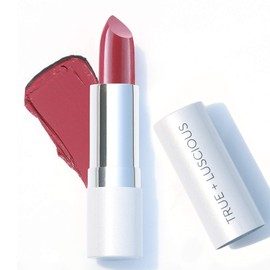 True + Luscious Super Moisture Lipstick - Vegan and Cruelty Free, Non Toxic Formula - 0.12oz, Shade: Creamy Rose