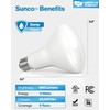Sunco 30 Pack BR30 Light Bulbs LED, Recessed Can Light