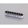 ESCO EA611DC-100 Hexagon Screwdriver Bit, Set of 8, 1/16-3/16"