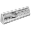 Plastic Baseboard Register (18", White)