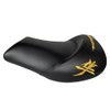 uacolav Customized Stitch Front Rider Seat Cover Compatible with Suzuki