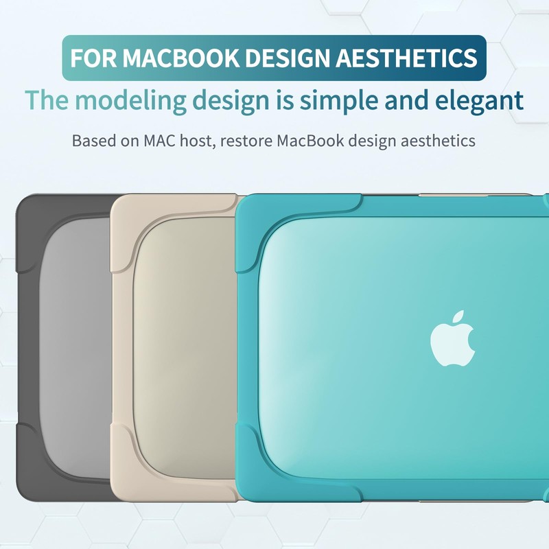 Funut Compatible with MacBook Air 15 inch Case 2023-2025 Release