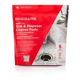 Frigidaire ReadyClean Probiotic Sink and Disposer Cleaner 6 Pods, Tablet, White, 6 Count