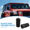 X AUTOHAUX Tailgate Spare Tire Bump Stop Kit for Jeep