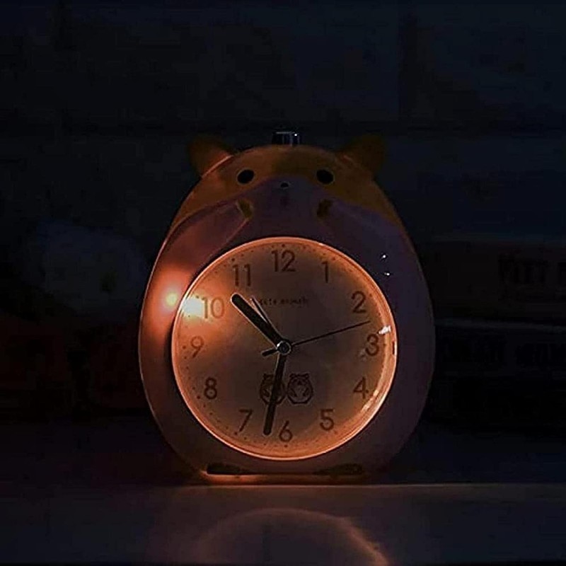 Alarm Clock, Loud Hamster, Alarm Clock, For Children, Analog Bell,