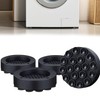 Esshogo Washing Machine Feet, Set of 4 Washing Machine Base,