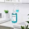 Onsogi Glass Mouthwash Dispenser with Cup Holder and Pump, 16