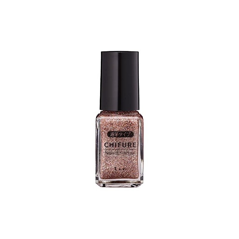Chifure Nail Enamel Fine Brush Type 000 Bronze Glitter