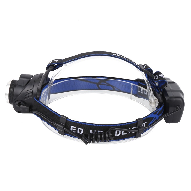 LED Headlamp USB Rechargeable Head Light Flashlight for Outdoor Camping