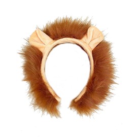 YANYULI Lion Ear Headband, Lion Headband, Animal Cosplay Costume, Animal Headband, Animal Headband, Cartoon Animal Headwear, Fabric, Zoo, Party, Cosplay, Costume, Animal