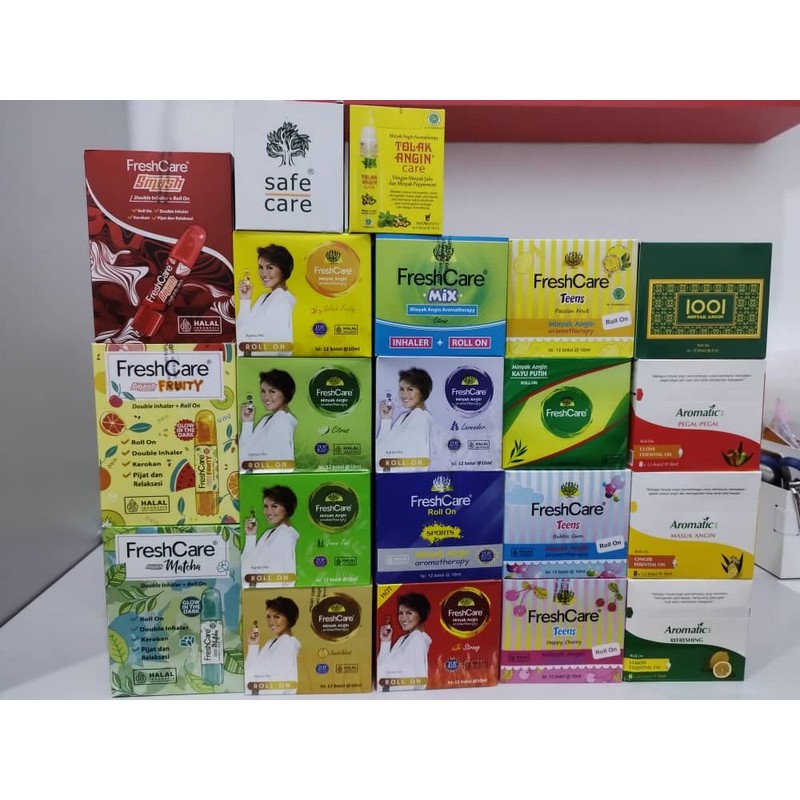 FreshCare 1 dozen (12 bottles) 100% ORIGINAL Indonesia Fresh Care