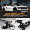 XRIDONSEN 37" 104 LED Roof Top Strobe Light Bar Amber