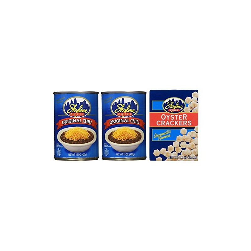 Skyline Chili Bundle (2) Cans of Original Chili 15 Ounce