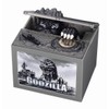 Godzilla Bank Monochrome Ver Money Box (BGM Voice Ringing Shine)