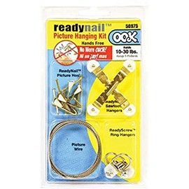 OOK ReadyNail Picture Hanging Kit (10lb-30lb)