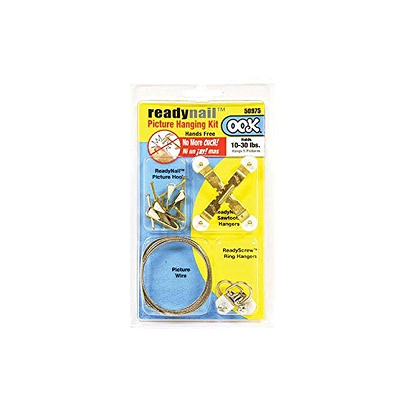 OOK ReadyNail Picture Hanging Kit (10lb-30lb)