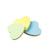 GUMTAPE Heart Shape Sticky Notes 76 mm x 76mm, 100