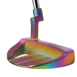 Orlimar Golf Tangent T1 Mallet Men's Left Handed Putter with Free Headcover, Silver/Black