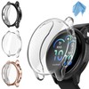 Fintie 3 Packs Screen Protector Case Compatible with Garmin Vivoactive