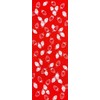 Todaya Shoten Rionzome Tenugui (Red) 847 Approx. 14.6 x 38.6