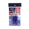 20pks 5-Color 4.5" Fishing Ling Cod Rig Twin Bulb Squids
