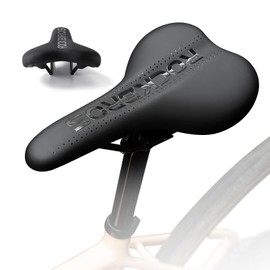 ROCKBROS Bicycle Saddle Soft Ergonomic Bicycle Seat for Mountain Bike MTB Trekking Road Bike E-Bike Breathable Comfortable Bicycle Saddle Men Women
