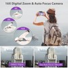 4K Digital Camera for Photography & Vlogging, 56MP YouTube Camera