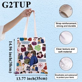 G2TUP Prince Wilhelm Tote Bag Wilhelm & Simon & Willie Fans Gift All The People Are Fake Shoulder Bag Simon Goldfish Merch, All the People Tg, Large