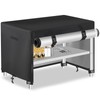 Outdoor Prep Table Cover with Split Zipper - Waterproof Stainless
