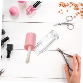 FOMIYES 5pcs Lip Gloss Containers with Wand Refillable Tubes for DIY Cosmetics Portable Makeup Storage Chic Design