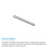 sourcing map Fully Threaded Rod M5 x 45mm 0.8mm Thread