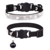 Dog Cat Collar Breakaway with Bell - Bling Rhinestone Dog