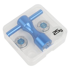 Gofotu Golf Weight 2pcs 5g/10g/15g/20g/25g/30g/35g/40g Golf Weights Wrench Kit Fit Titleist Scotty Cameron Putter Newport (25g)