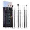 Jessup Kit 11pcs De Brochas Delineadores De Ojos,t324
