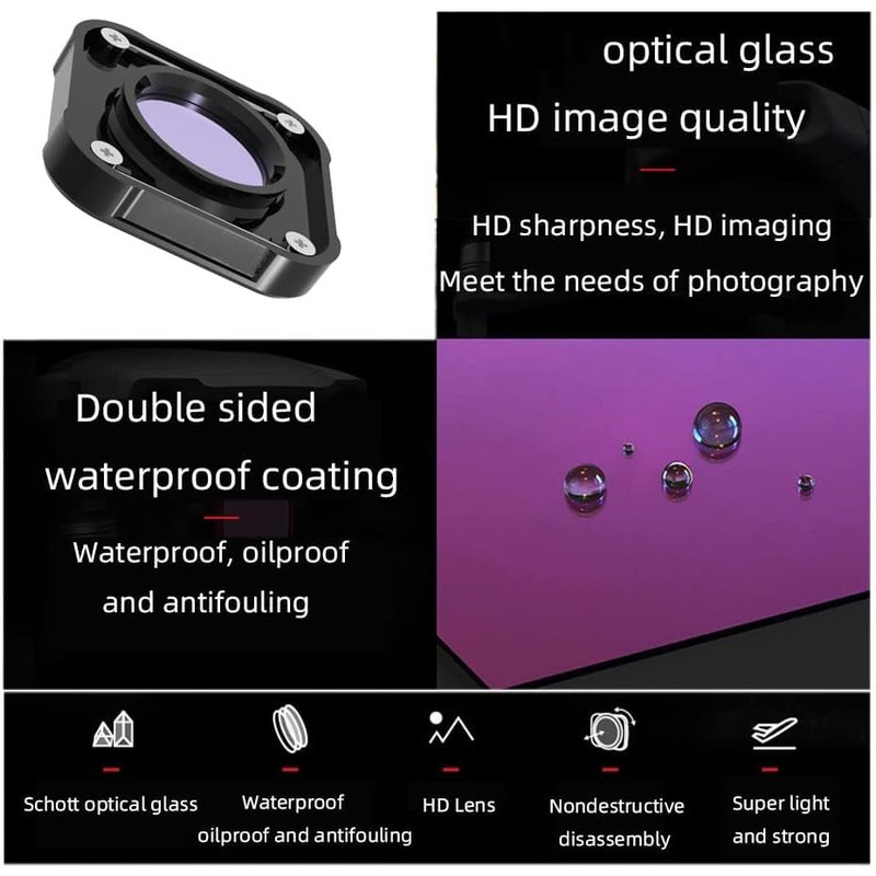 Red Lens for GoPro Hero 13