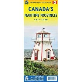 Canada's Maritime Provinces Travel Reference 1:535,000 - 2025 Edi